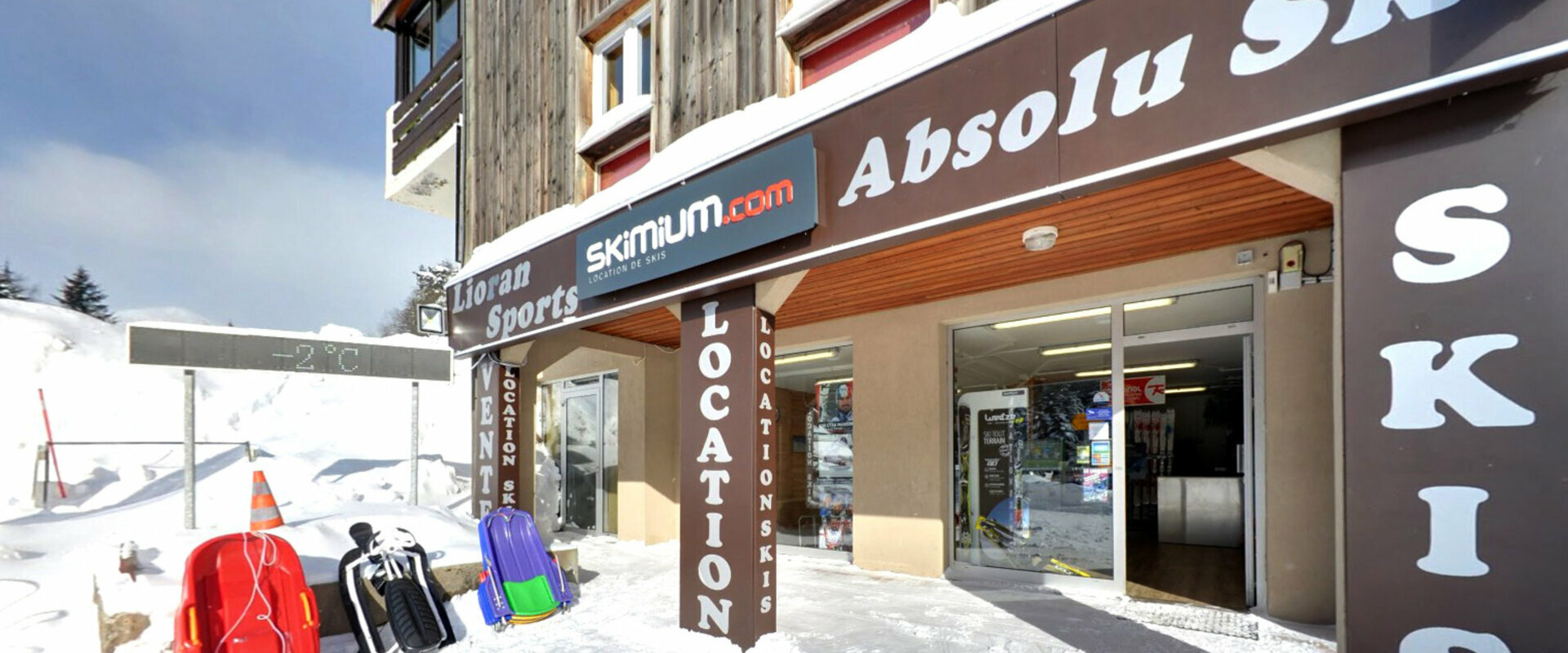 Pour contacter le magasin de location Absolu Ski
